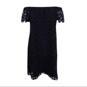 Lauren by Ralph Lauren Women's Lace
Off-Shoulder Dress - Black - size 2